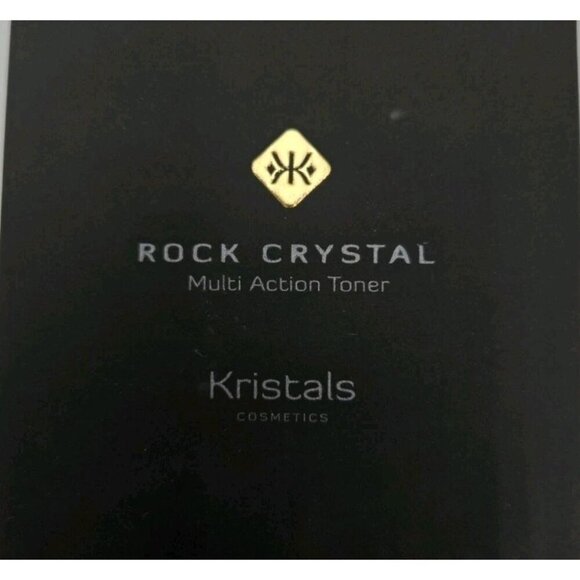 New Kristals Cosmetics Rock Crystal Multi Action Toner 4.05 Oz w COA Cleanser - Picture 3 of 12